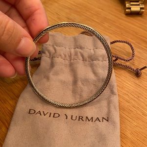Gold and Silver David Yurman Bracelet